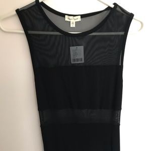 NWT Urban Outfitters Black Mini Dress Sz M